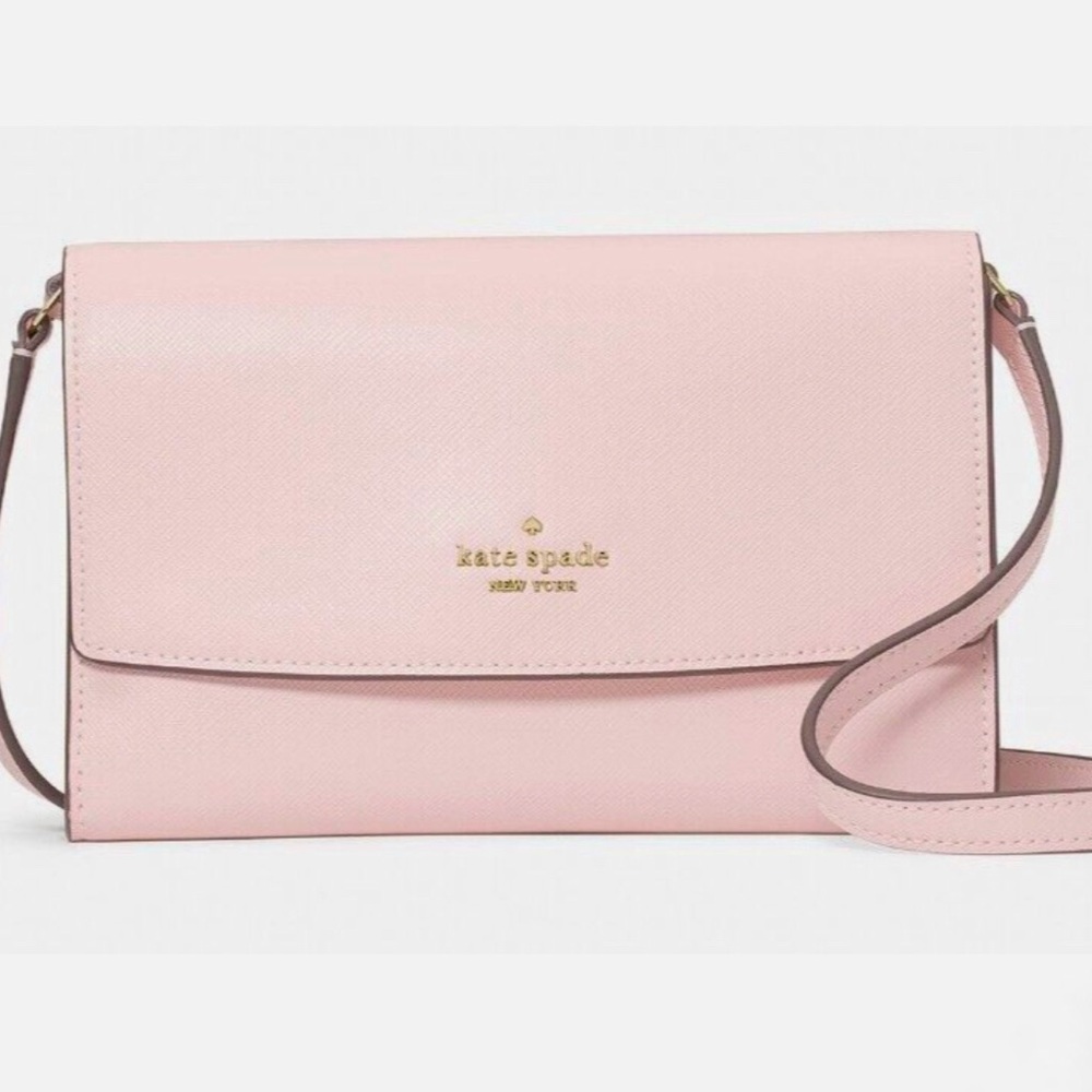 KATE SPADE Perry Saffiano Leather Crossbody Purse